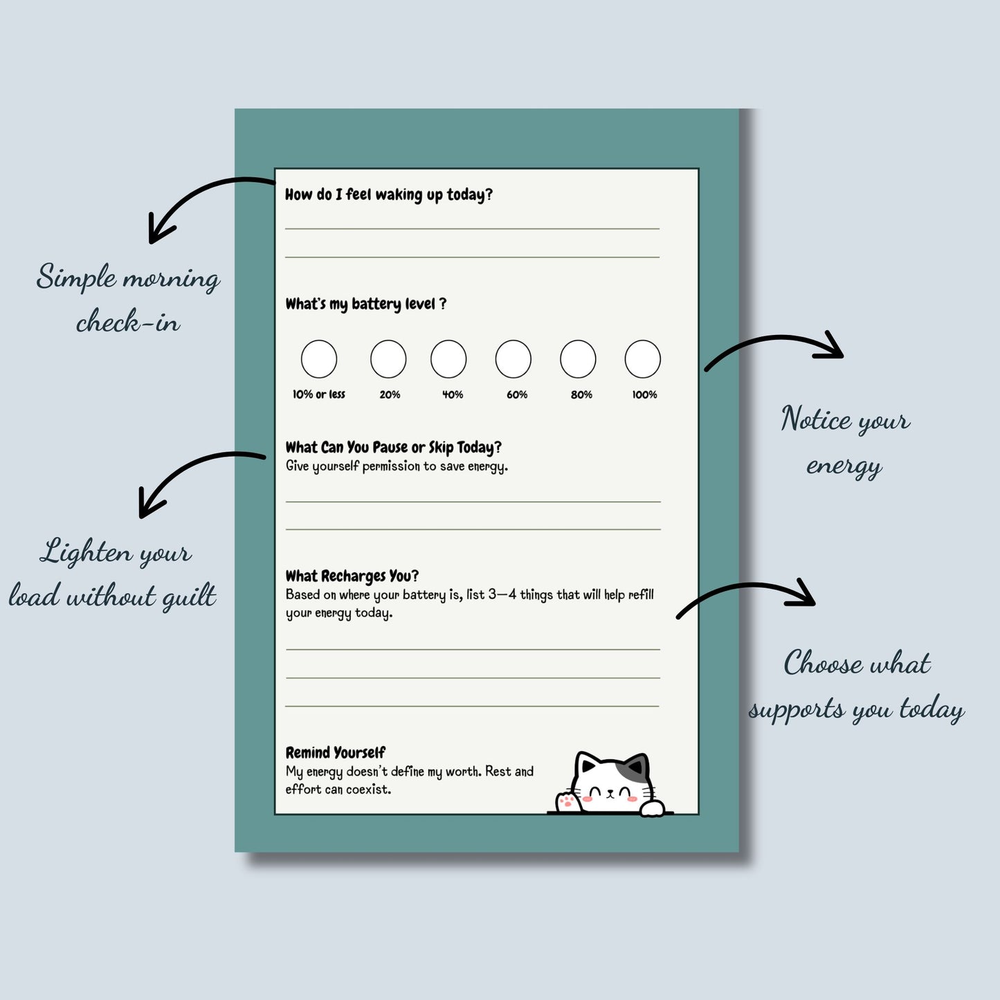 The Recharge Notepad