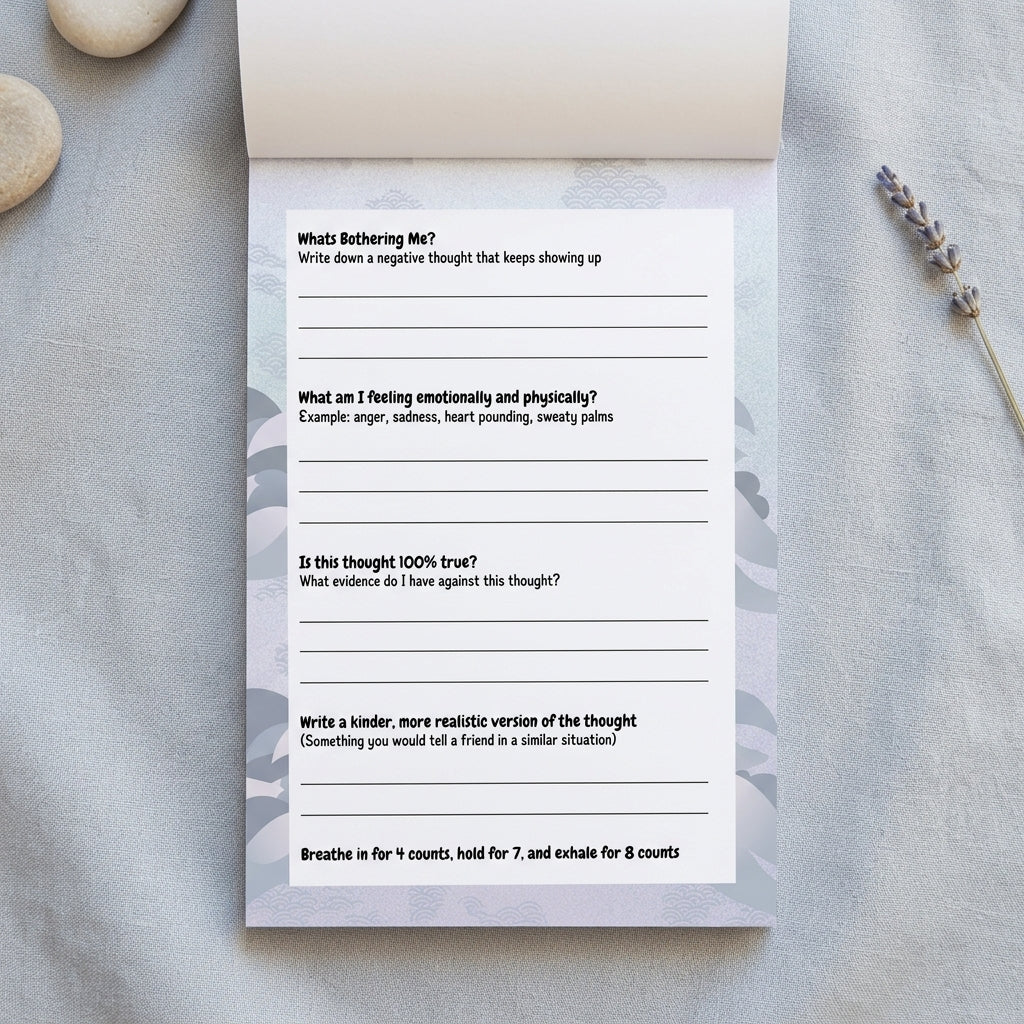 Reframe Notepad - Break the Cycle of Negative Thinking
