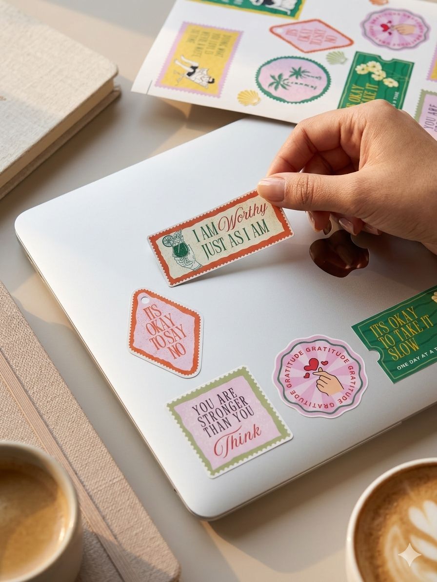 Positive Affirmation Sticker Sheet