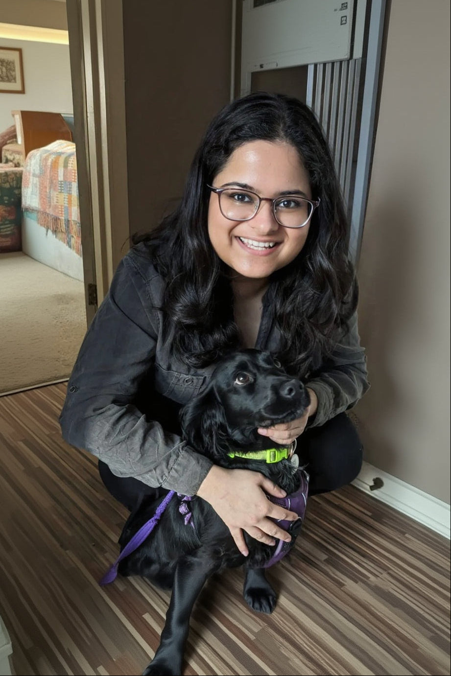 Vedika Agarwal, licensed psychologist and co-founder of Guiding Koi – offering therapy sessions for anxiety, phobias, and emotional difficulties