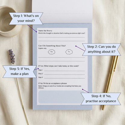 Unwind Notepad - Work Through Your Worries