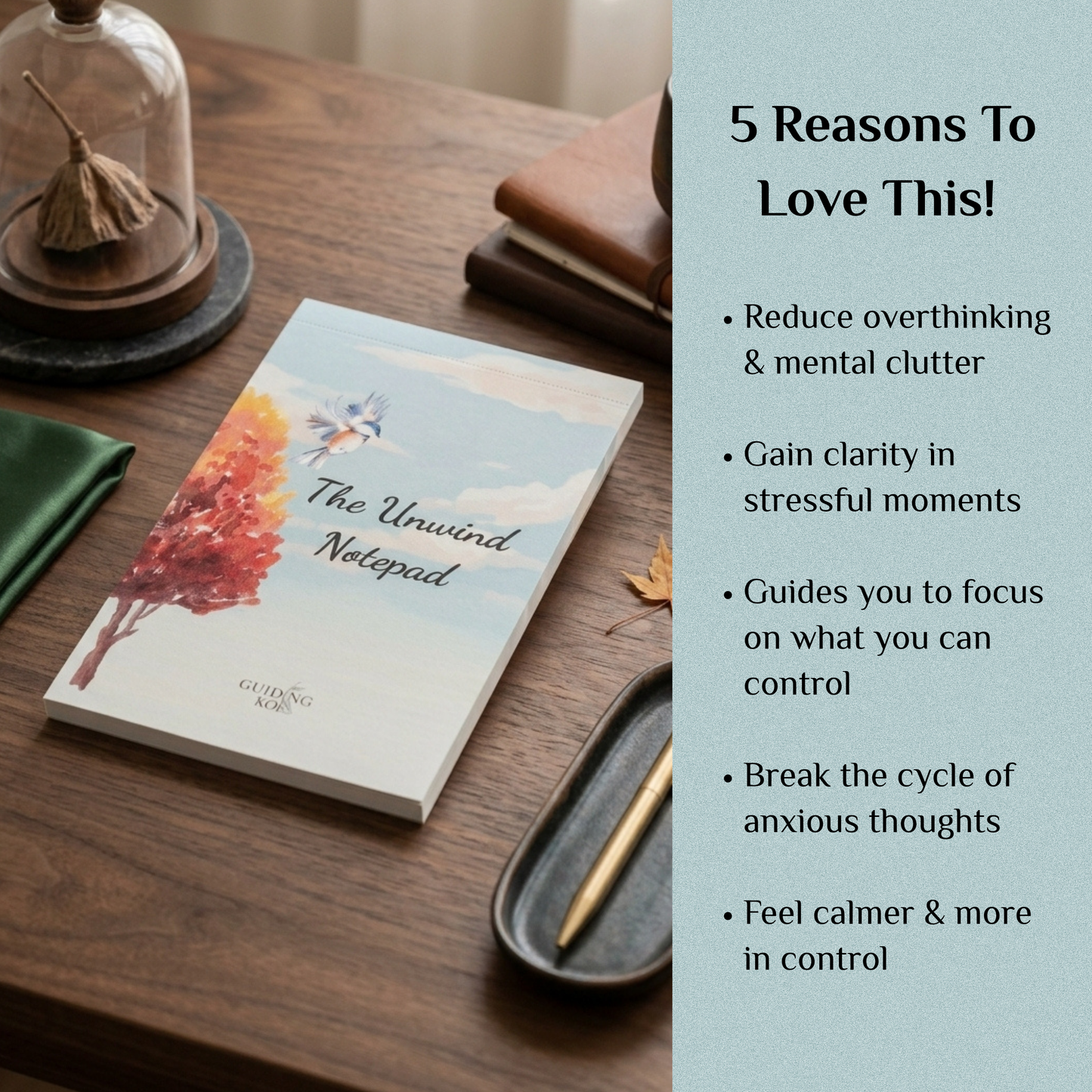 Unwind Notepad - Work Through Your Worries