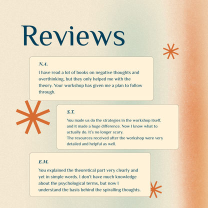 Managing Negative Thoughts