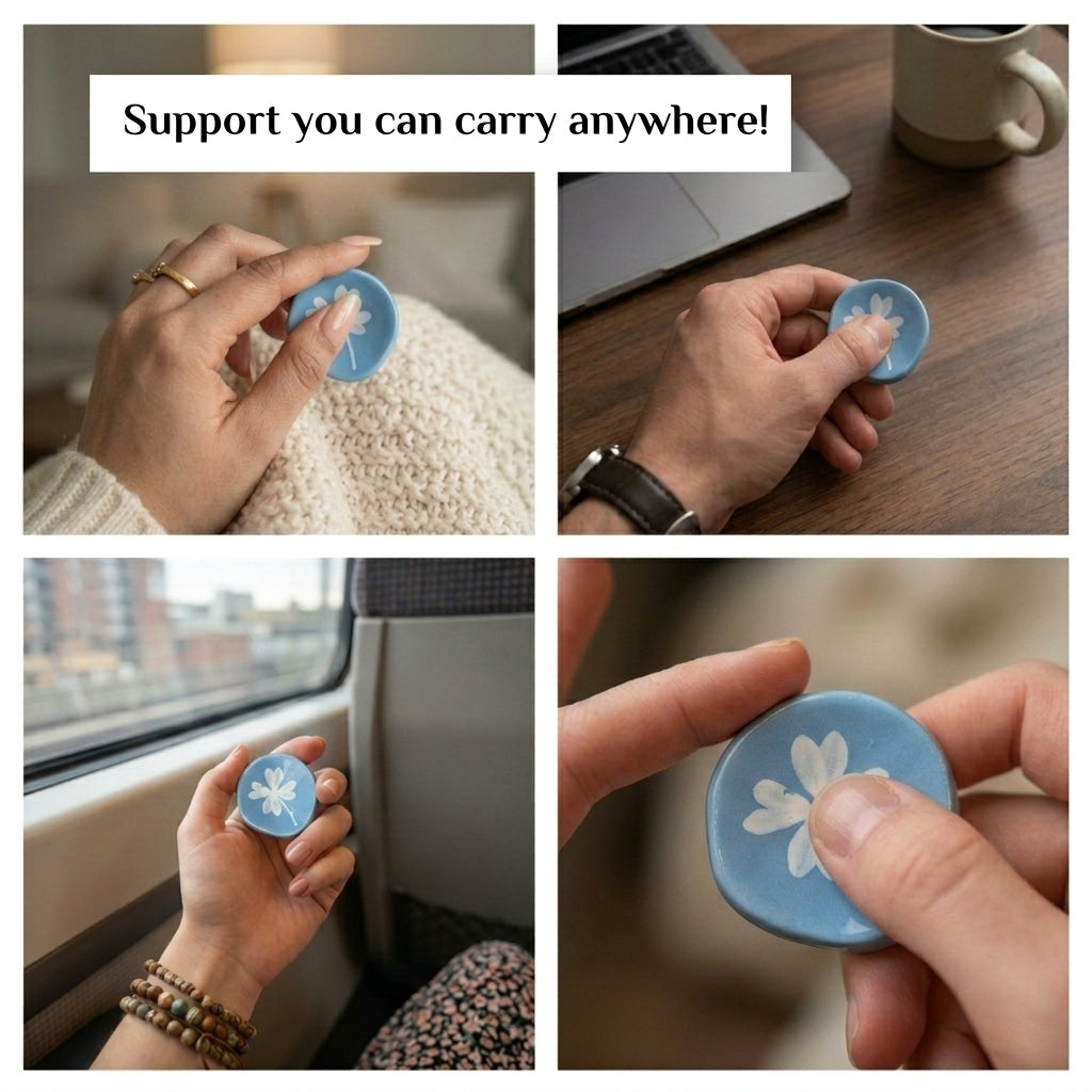 Worry Stone - Flower