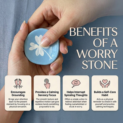 Worry Stone - Flower