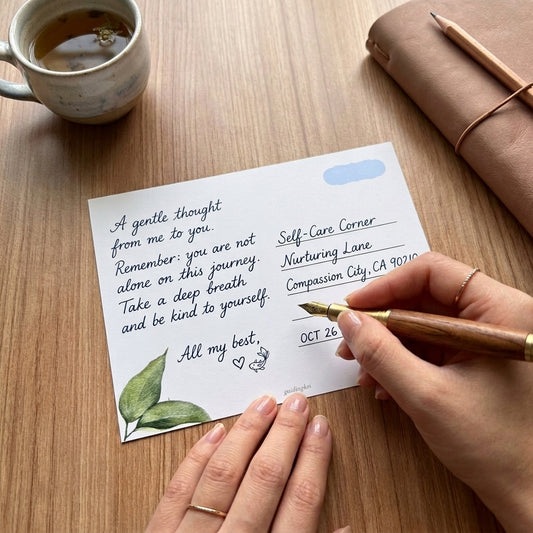 Affirmation Postcard - Slow Down